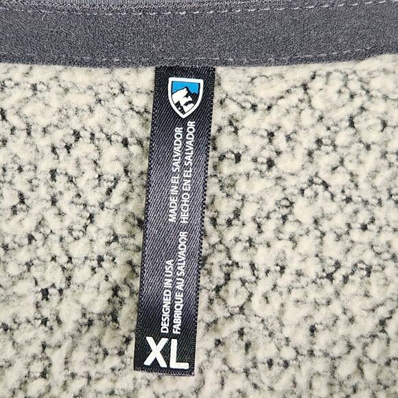 Kuhl Fleece Sweater WOMENS Sz XL Avalon Pullover Snap Hiking Long Sleeve Sherpa - Picture 3 of 16